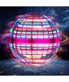 Hover Orb vliegende bal met RGB-licht - Ø8,5 cm, paars, perfect voor kinderen en kinderlijke zielen