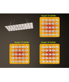 Kweeklamp 240W - Incl. ophangsysteem, volledig spectrum, zonder ventilator, IP54
