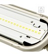 150cm 52W Limea Gigant compleet LED armatuur - 8900lm, IP65, IK10, 4000K, doorvoerbedraad