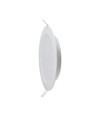 24W Ø29,6cm rond backlit LED inbouwpanel - 110lm/W, Gat: Ø28 cm, Afmetingen: Ø29,6 cm