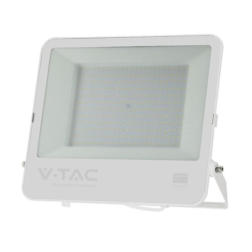 Vt-44204 projector 200W - met Samsung-chip, 1m kabel, 4000K, wit behuizing, mat glas, IP65