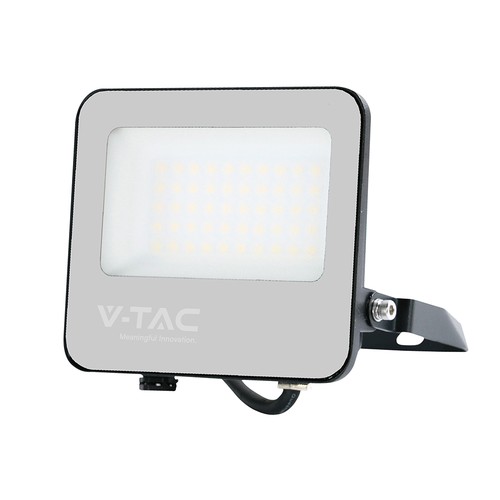 30W LED breedstraler - 185lm/W, IP65, Samsung LED chip, koud wit, zwarte behuizing, buiten