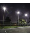 500W LED breedstraler - 135lm/W, 67.500lm, IP65, zwart, buiten