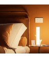 Oplaadbare RGBIC+CCT LED tafel-/nachtlamp - 32cm, Bluetooth, Wit, touch dimbaar, IP20 binnenshuis