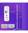 120cm RGBIC hoeklamp - Zwart, Wifi app-bediening en afstandsbediening
