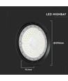 LED highbay 150W - 4000K, 135lm/W