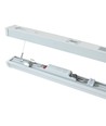 120cm 40W compleet LED-armatuur, doorgekoppeld - IP20
