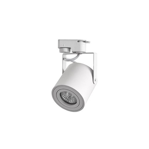 LED spotarmatuur voor GU10 lamp - wit, 1-fase, ø80mm, 1F2W