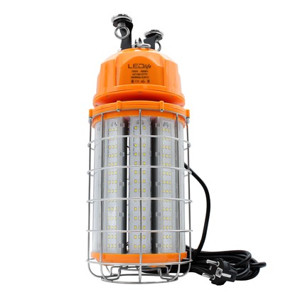 150W LED Werklamp met magneet en 5m kabel - 5000K, schuko stekker, magneetbevestiging