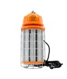 150W LED-werklamp met karabijnhaak en 5m snoer - 5000K, Schuko-stekker