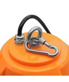 150W LED-werklamp met karabijnhaak en 5m snoer - 5000K, Schuko-stekker