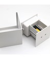 LEDlife CUBIC PRO 6W wandlamp - doorlusbaar, verstelbaar, vierkant, up/down, binnen / buiten, wit, IP65, incl. lichtbron