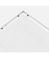 60x60 LED paneel, 28W - Hoogte: 35mm, 5000K, witte rand