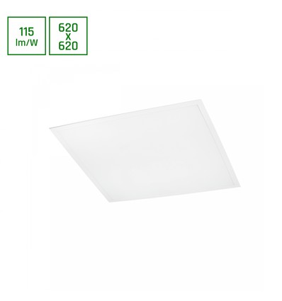 620x620x28 Algine paneel 40W - warm wit, 230V, 120°, IP20, wit