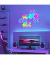 6 st. Puzzel RGBIC wandlamp - complete set met 6 stukken