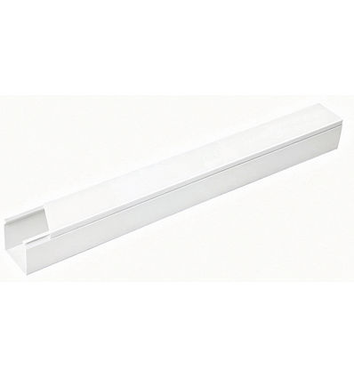 40x40 Kabelgoot met tape - Wit, 40x40mm, Lengte 2m