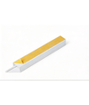 10 stuks 40x40 Kabelgoot met tape - Wit, 40x40mm, Lengte 2m
