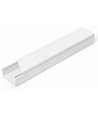 60x40 Kabelgoot met tape - Wit, 60x40mm, Lengte 2m
