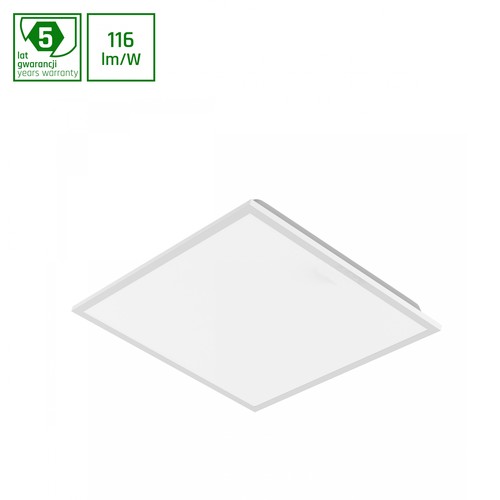 600x600x32 Algine paneel 40W - neutraal wit, 230V, 120°, IP40, Wit, Mesh
