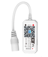 Smart Home RGB+WW controller - Werkt met Google Home, Alexa en smartphones, 12V (100W), 24V (192W)