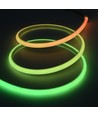 10m buiten RGBIC Neon LED strip - 2 meter kabel, 10W/m, 576 LED per meter, 24V, IP67