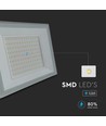 Vt-44109 LED-projector 100W - 4000K, wit behuizing