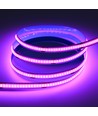 10m 9W/m Paarse COB-LED strip - 24V DC, IP20, 320 LED/m
