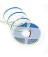 10m 9W/m Lichtblauwe COB-LED strip - 24V DC, IP20, 320 LED/m