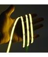 10m 9W/m Gele COB-LED-strip - 24V DC, IP20, 320 LED/m