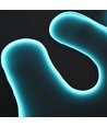 10m 9W/m Turquoise COB-LED strip - 24V DC, IP20, 320 LED/m