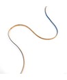 10m 9W/m Goudgeel COB-LED-strip - 24V DC, IP20, 320 LED/m