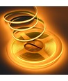 10m 9W/m Goudgeel COB-LED-strip - 24V DC, IP20, 320 LED/m