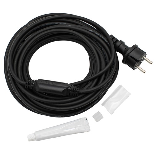 10m Waterdichte stekker voor 230V LED strip (Slim COB) - Incl. eindkap, 230V