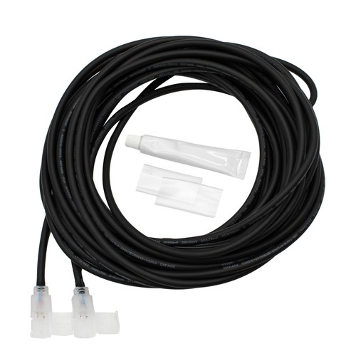 12 m waterdicht koppelstuk voor 230V LED strip (Slim COB) - Perfect voor poorten en hekken, 230V