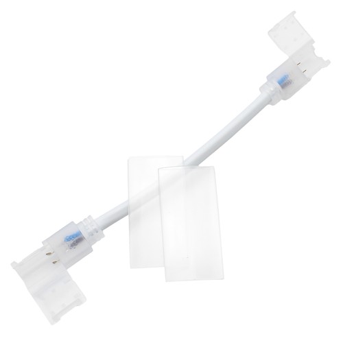 15 cm koppelstuk voor 230V LED strip (Slim COB) - Perfect voor hoeken, 230V