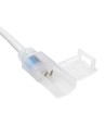 15 cm koppelstuk voor 230V LED strip (Slim COB) - Perfect voor hoeken, 230V