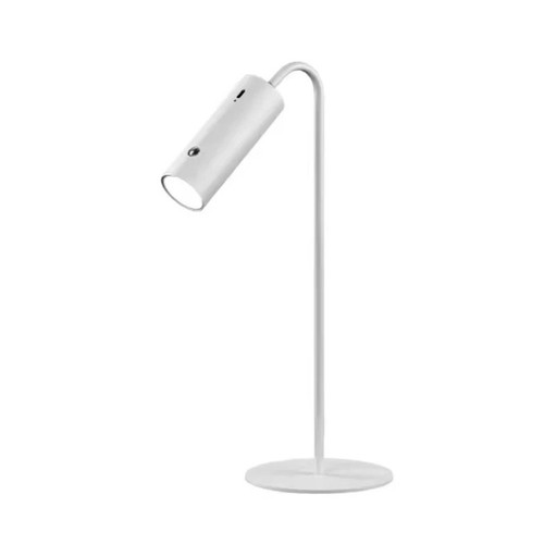 Oplaadbare 3-in-1 LED-lamp - Magnetisch, wit, dimbaar, incl. voet en 2 stuks montagebeugels