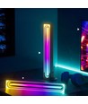 2 st. RGBIC infinite ambient light bar wit - 24cm, Bluetooth, 5W