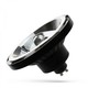 GU10 10W LED spot - AR111, 20° stralingshoek, 5 jaar garantie, zwarte behuizing