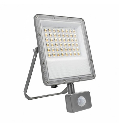 50W NOCTIS MAX CCT breedstraler met sensor - IP44, PIR, 3 kleuren