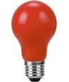 E27 1W LED filament lamp - A60, Rood, Party Colour Premium