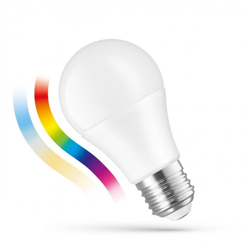 E27 8,5W Smart Home LED-lamp - A60, RGBW+CCT, Bluetooth, Easy Smart
