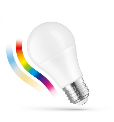 E27 8,5W Smart Home LED-lamp - A60, RGBW+CCT, Bluetooth, Easy Smart