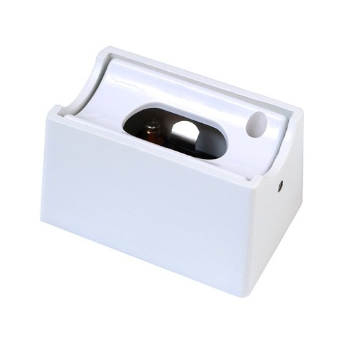 S14d lamphouder van wit metaal - voor S14d lampen