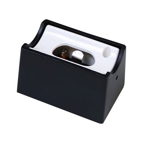 S14d fitting van zwart metaal - Voor S14d lampen, lamphouder