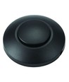 Vloerdimmer voor LED, 0-100W - Pushdimmer, fase-afsnijding, zwart