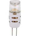 G4 1W LED lamp, 12V - 100lm, dimbaar, helder glas, 2700K
