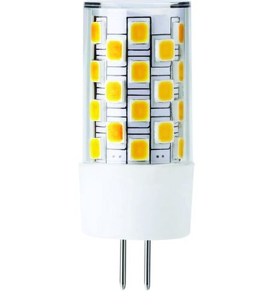 G4 3,9W dimbare LED-lamp, 12V - 320lm, T18, helder glas, 2700K