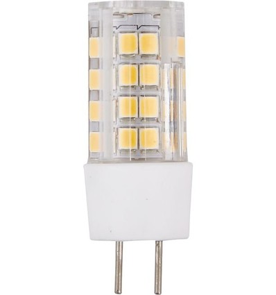 GY6.35 3,5W LED lamp, 12V - 380lm, dimbaar, helder glas, 2700K