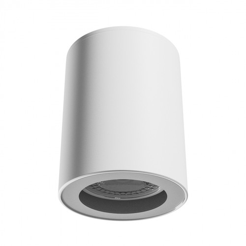 GU10 opbouwspot - Wit, IP44, rond, plafondlamp, zonder lichtbron